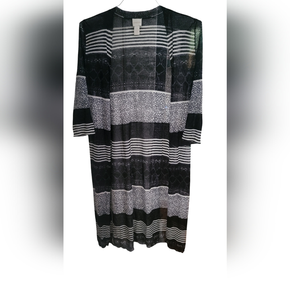 Chicos 3/4 Sleeve cardigan - 1